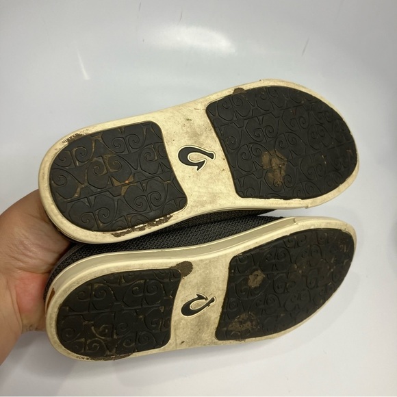 Olukai pehuea Li convertible sneakers dark gray size 6 - Picture 9 of 9